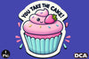 Funny Cake Sticker Clipart Bundle