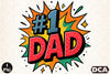Comic Style #1 Dad Clipart Bundle