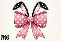 Easter Bunny Bow Clipart Bundle 1 - CraftNest - Digital Crafting and Art