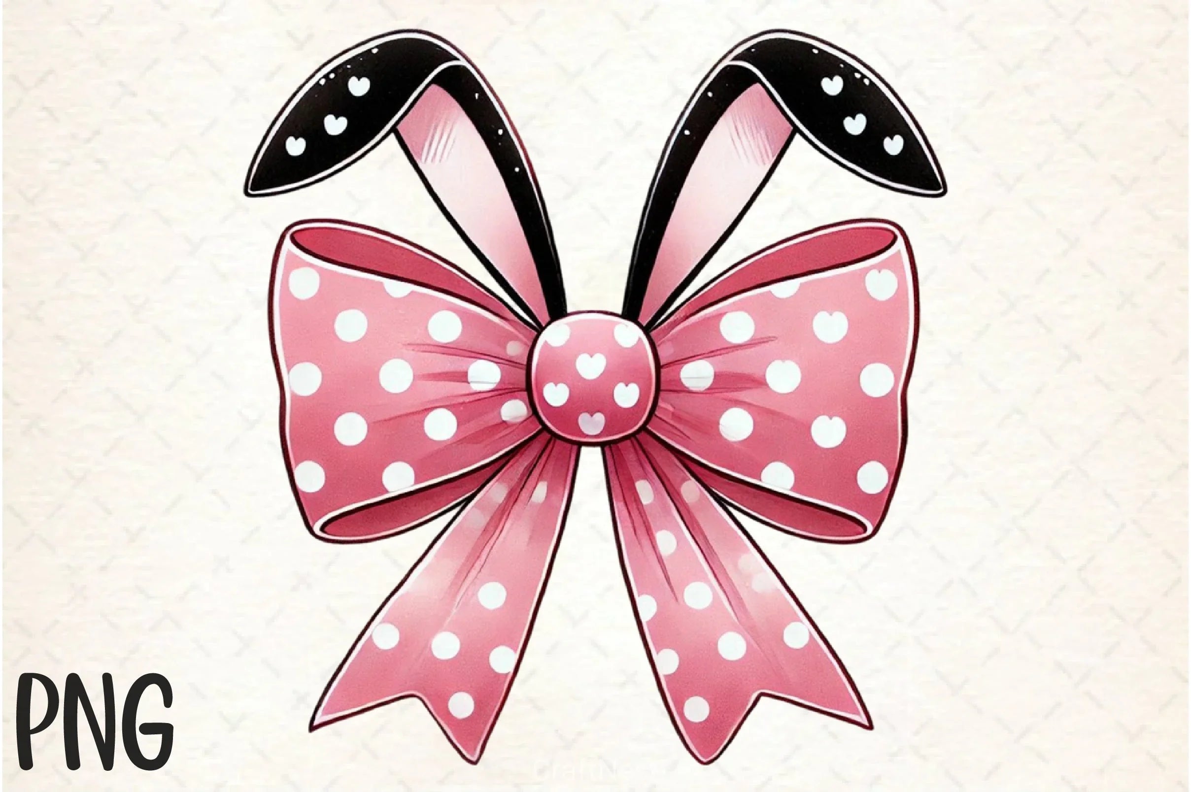 Easter Bunny Bow Clipart Bundle 1 - CraftNest - Digital Crafting and Art