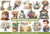 Western Boho Wedding Clipart
