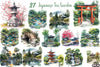 Japanese Tea Garden Clipart Bundle