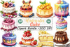 Cake Clipart Bundle