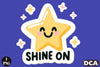 Funny Shine On Sticker Clipart Bundle