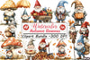 Autumn Gnomes Clipart Bundle