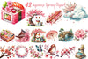 Japanese Spring Clipart Bundle