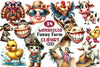 Funny Farm Cartoon Clipart Bundle