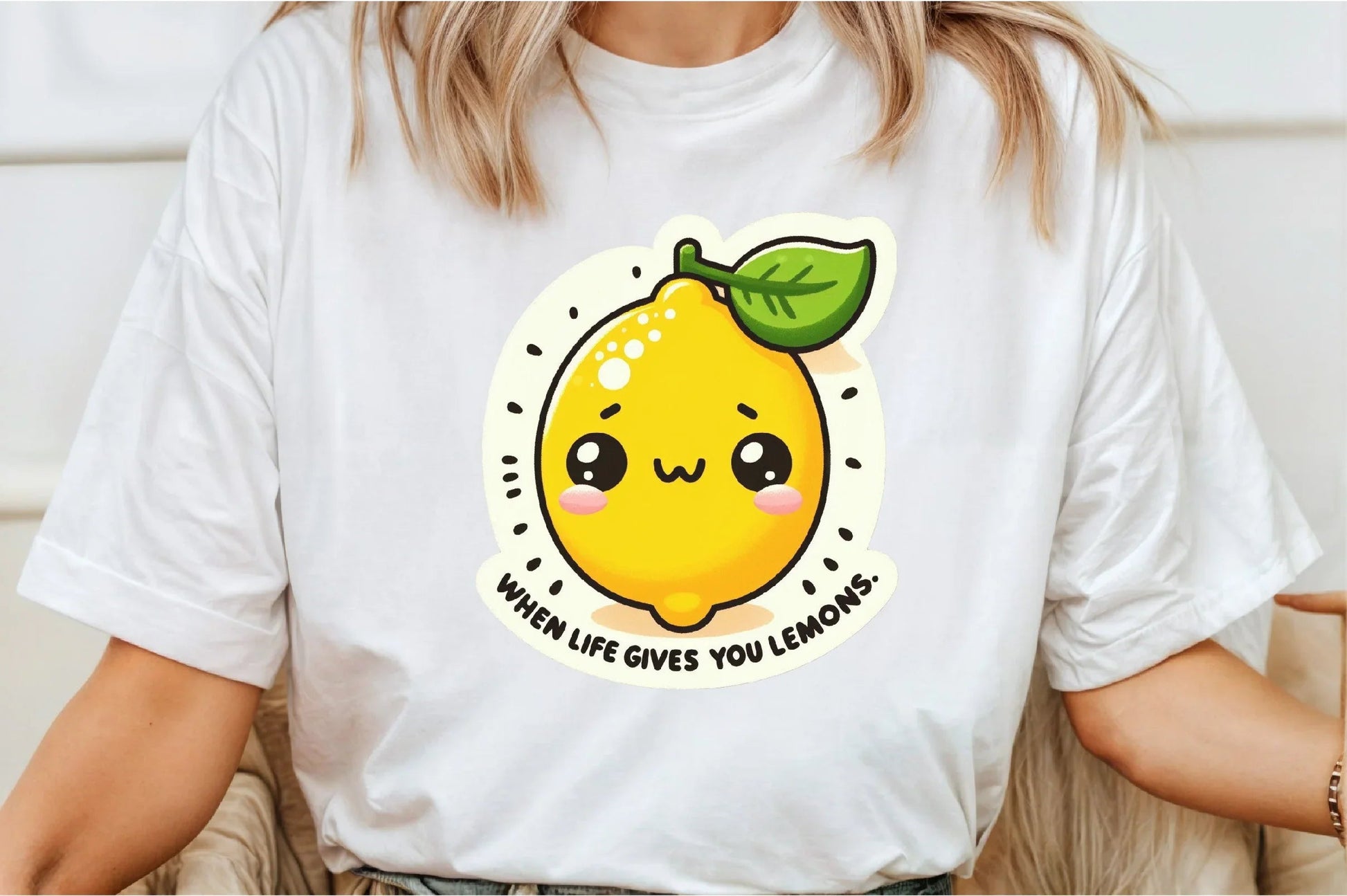 Funny 'When Life Gives You Lemons' Sticker Clipart Bundle - CraftNest - Digital Crafting and Art