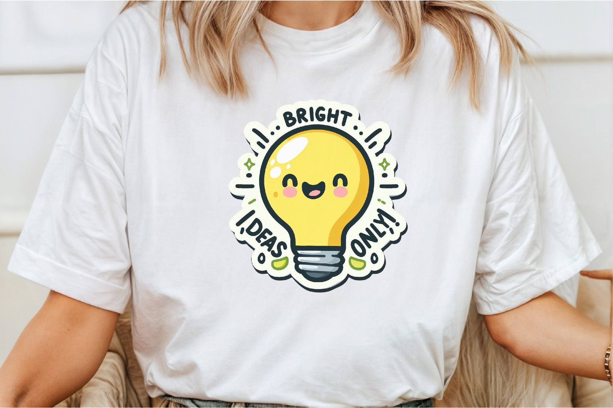 Funny Bright Ideas Sticker Clipart Bundle