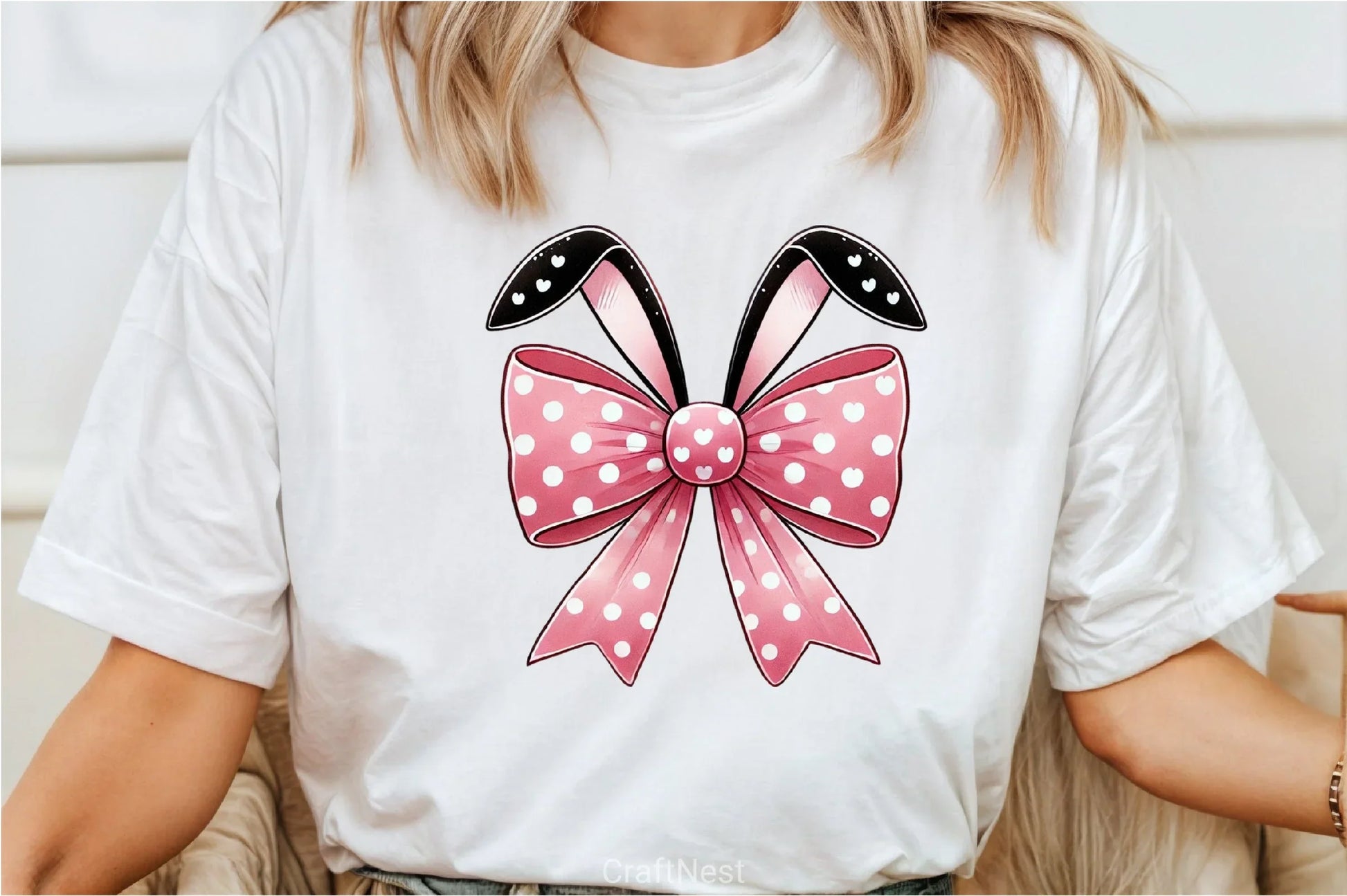 Easter Bunny Bow Clipart Bundle 1 - CraftNest - Digital Crafting and Art