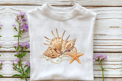 Seashells Clipart Bundle 4 - CraftNest - Digital Crafting and Art