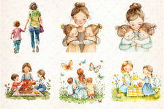 Love Mom Clipart Bundle - CraftNest - Digital Crafting and Art