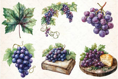 Grape Clipart Bundle 8 - CraftNest - Digital Crafting and Art