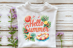 Hello Summer Clipart Bundle 12 - CraftNest - Digital Crafting and Art