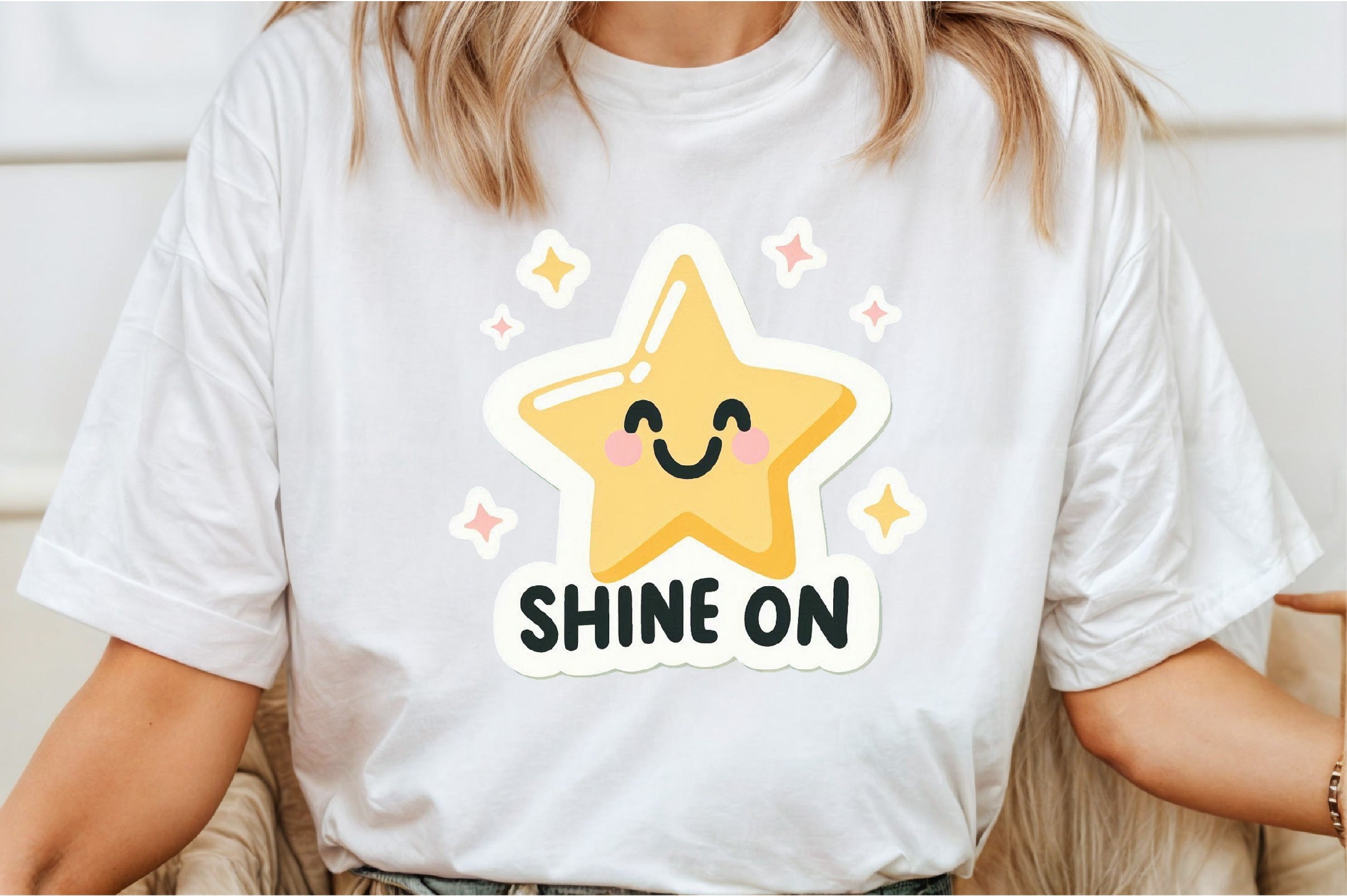 Funny Shine On Sticker Clipart Bundle