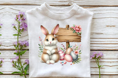 Cute Easter Bunny Clipart Bundle 17 - CraftNest - Digital Crafting and Art