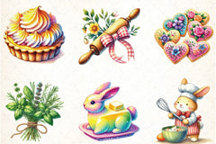 Spring Cooking Clipart Bundle 99 - CraftNest - Digital Crafting and Art