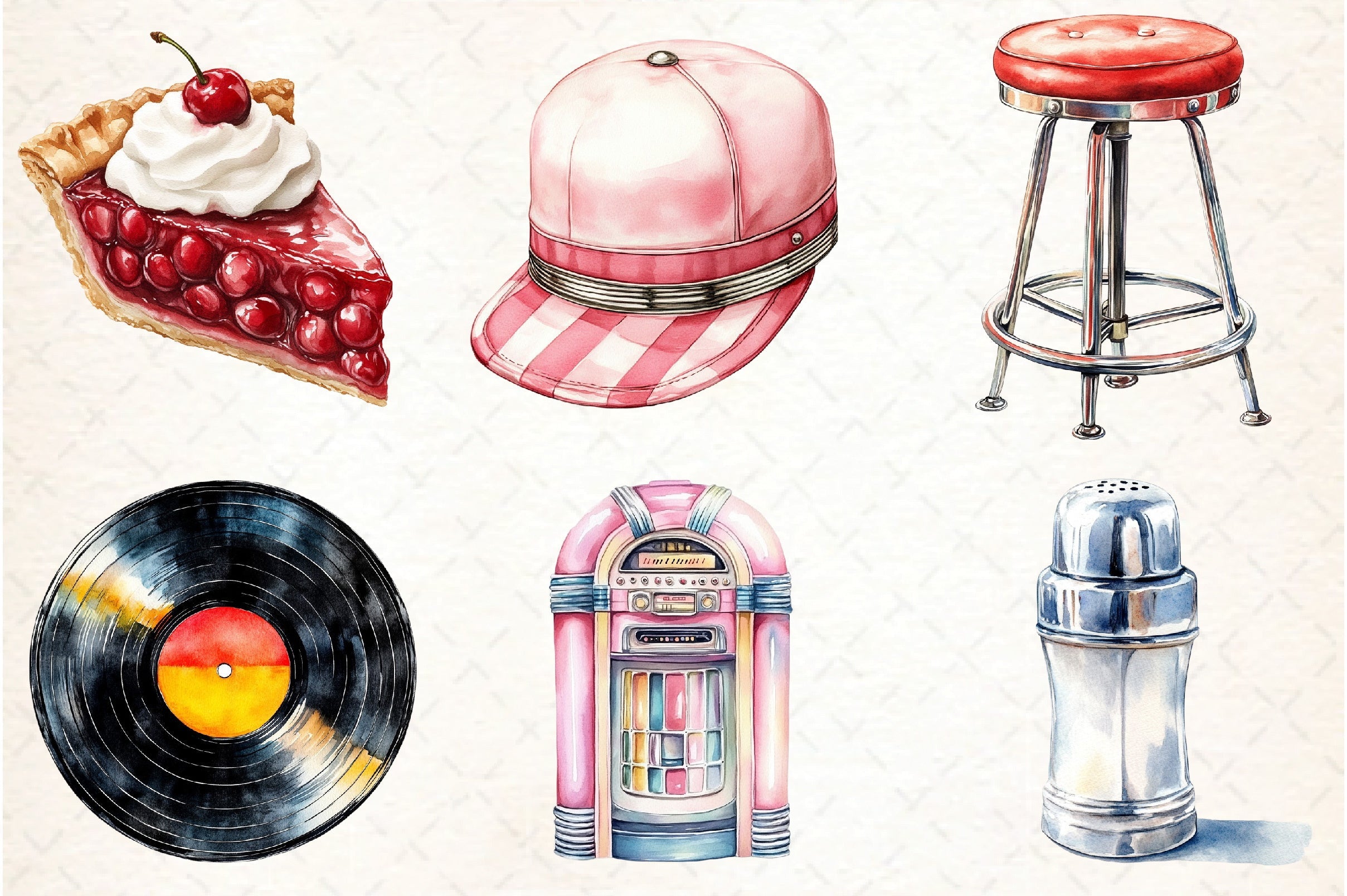 Diner Clipart Bundle