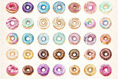 Glitter Donuts Clipart Bundle - CraftNest - Digital Crafting and Art