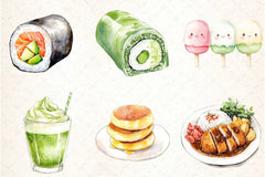 Japanese Food Clipart Bundle - CraftNest - Digital Crafting and Art