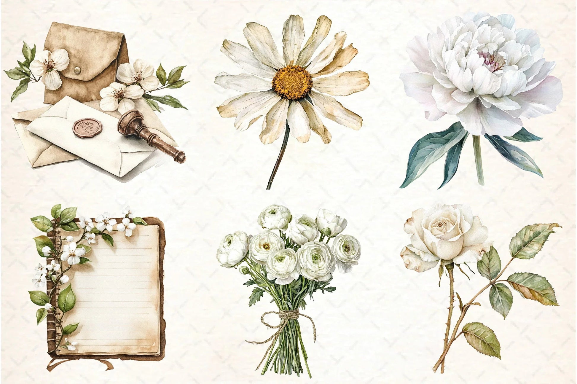 Floral Design Clipart Bundle - CraftNest - Digital Crafting and Art
