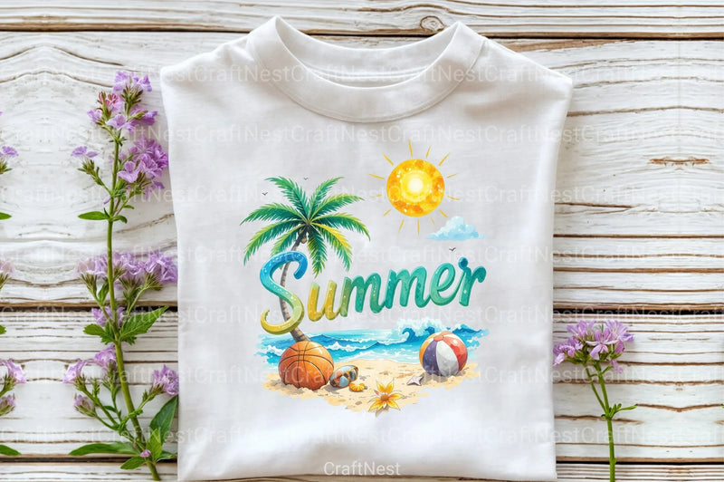 Summer Clipart Bundle 99 - CraftNest - Digital Crafting and Art