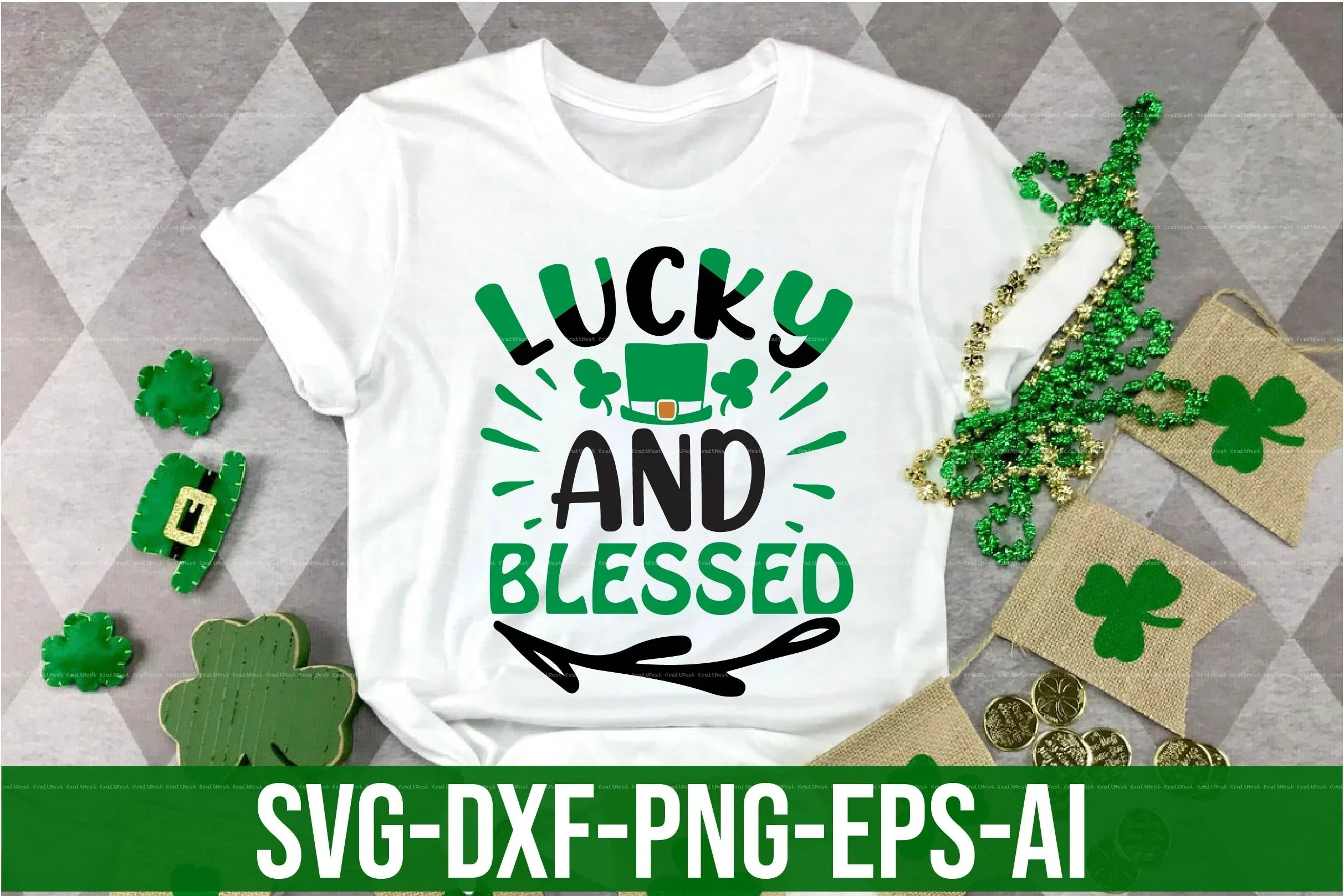 St. Patrick's Day SVG Design Bundle 11 - CraftNest - Digital Crafting and Art