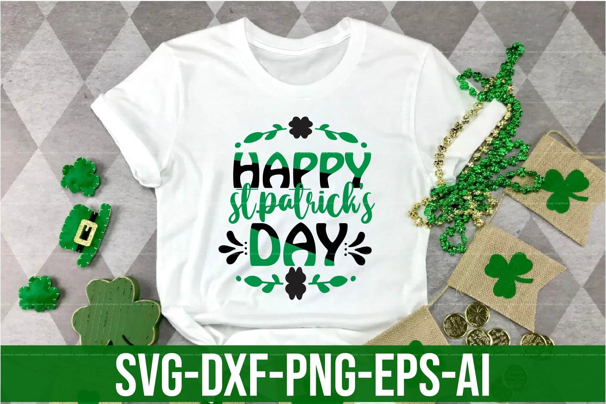 St. Patrick's Day SVG Design Bundle 11 - CraftNest - Digital Crafting and Art