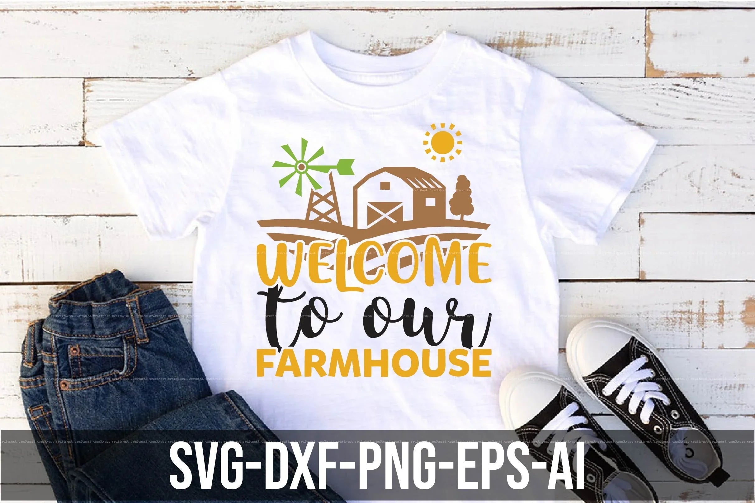 Farmhouse Design SVG Bundle