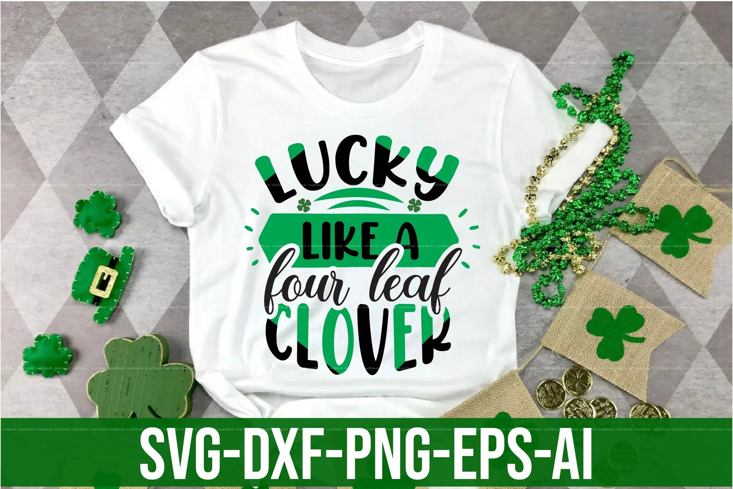 St. Patrick's Day SVG Design Bundle 11 - CraftNest - Digital Crafting and Art