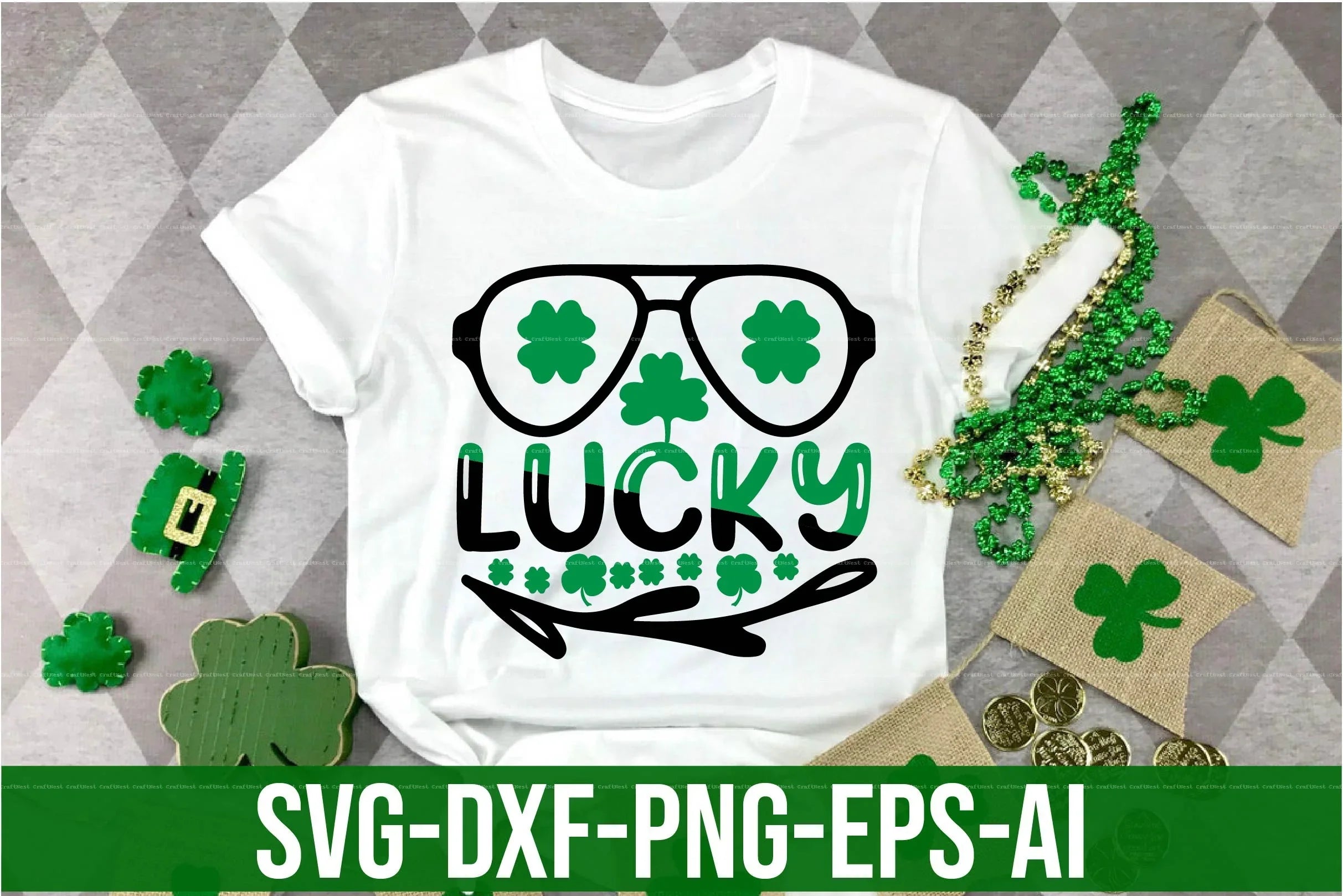 St. Patrick's Day SVG Design Bundle 11 - CraftNest - Digital Crafting and Art