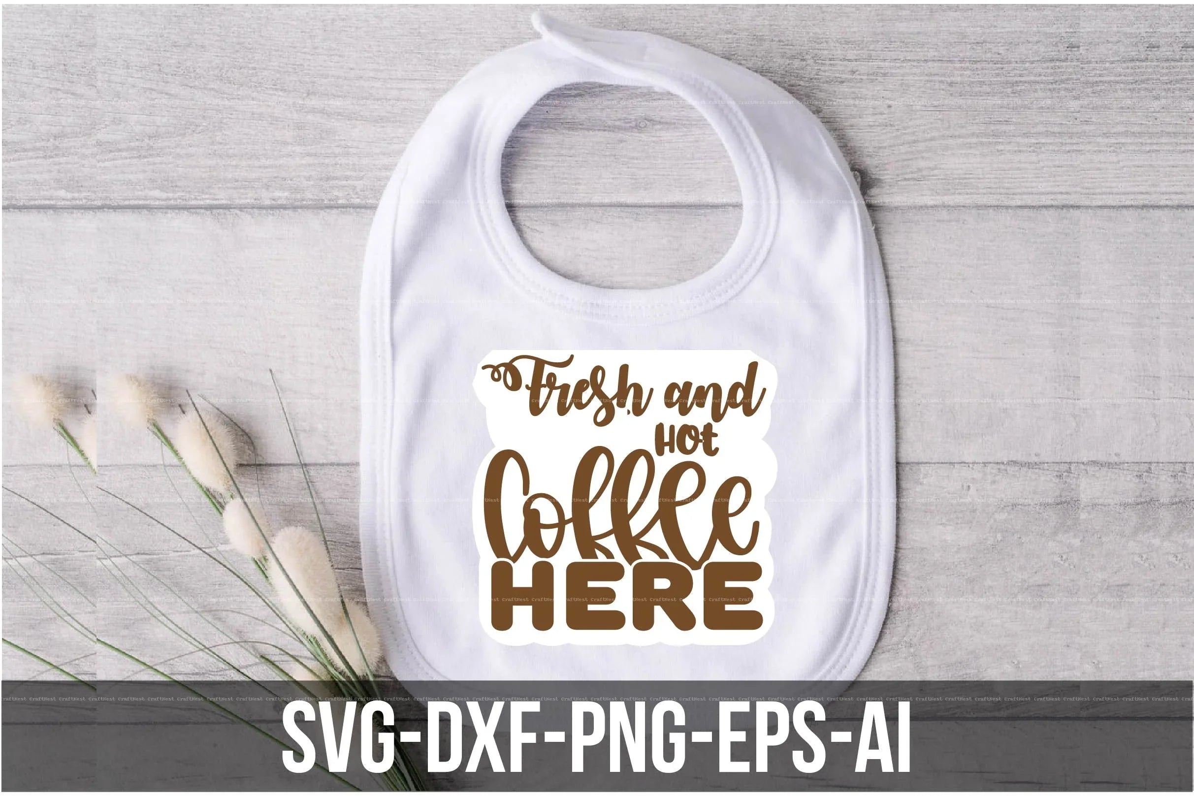 Coffee Design SVG Bundle 6 - CraftNest - Digital Crafting and Art