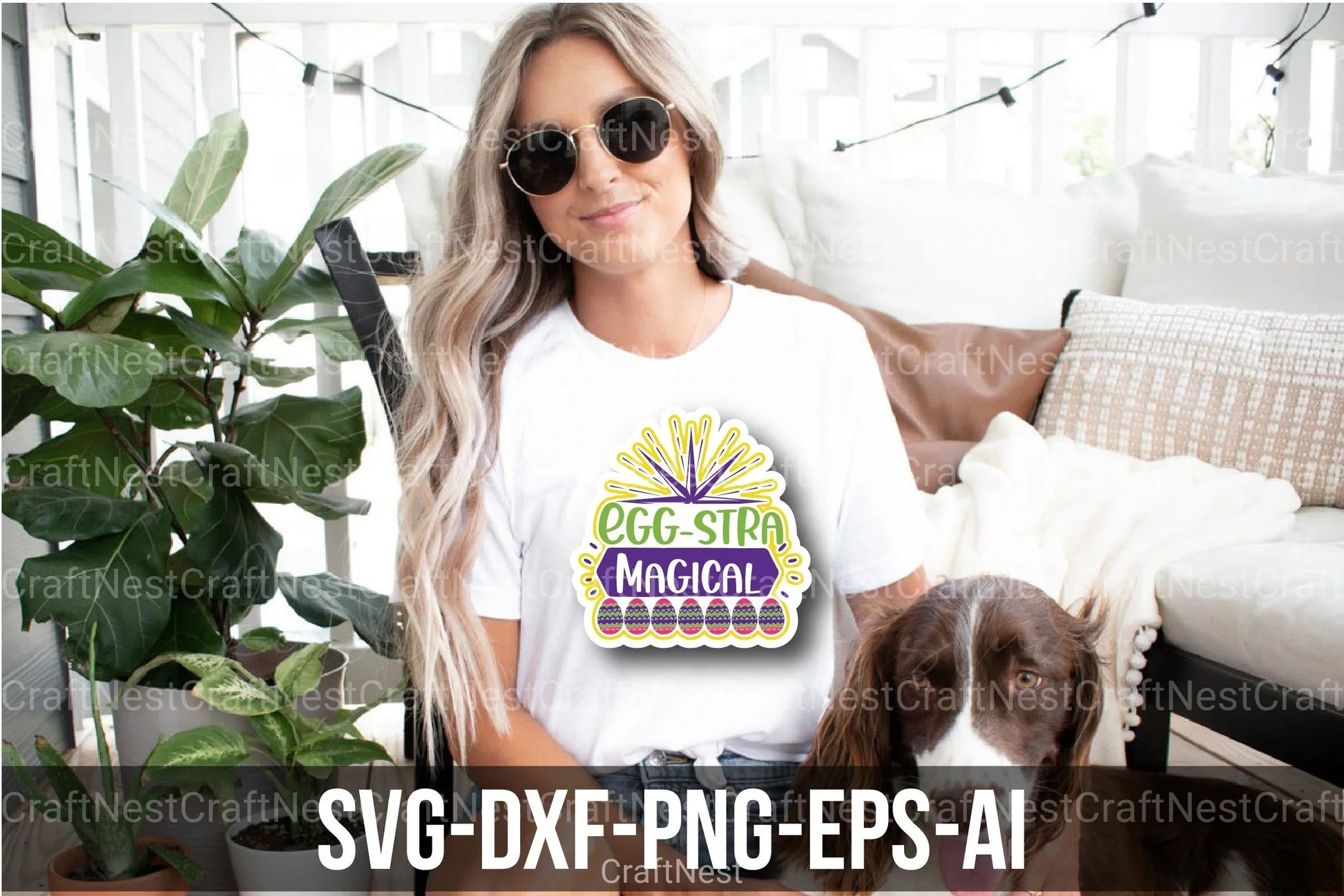 Easter Stickers Design Bundle - CraftNest - Digital Crafting and Art