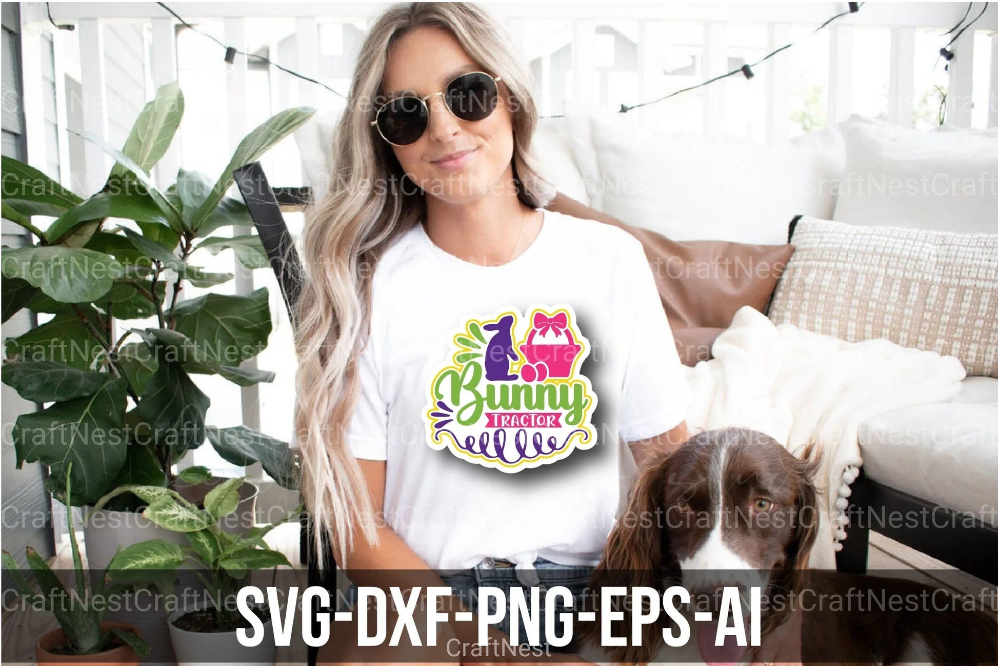 Easter Stickers Design Bundle - CraftNest - Digital Crafting and Art