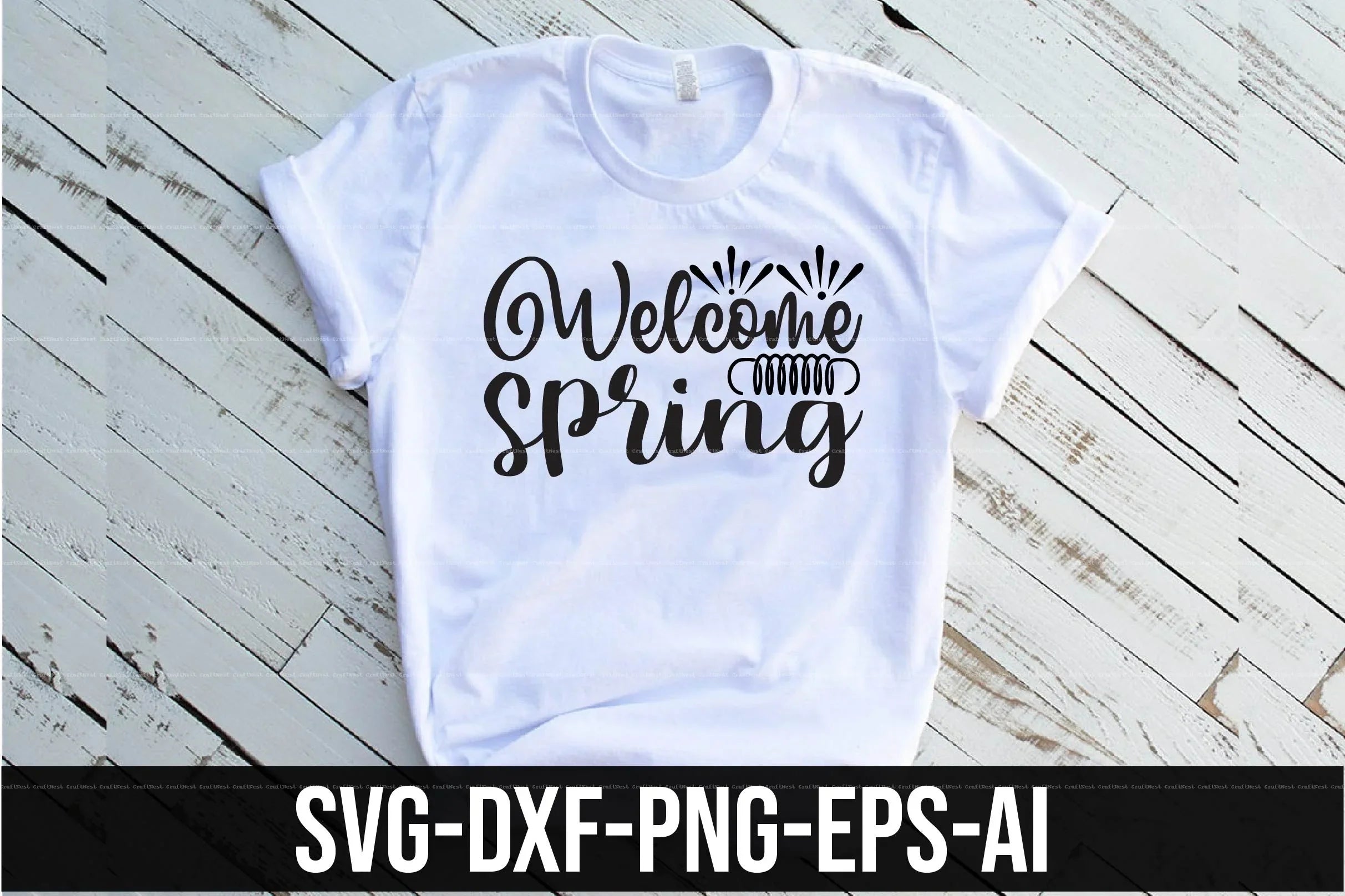 Spring Design SVG Bundle 1 - CraftNest - Digital Crafting and Art