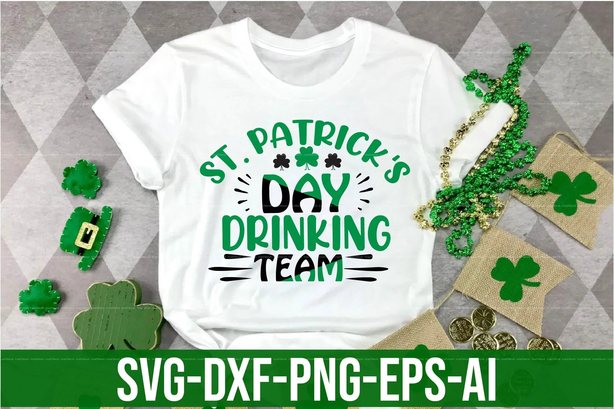 St. Patrick's Day SVG Design Bundle