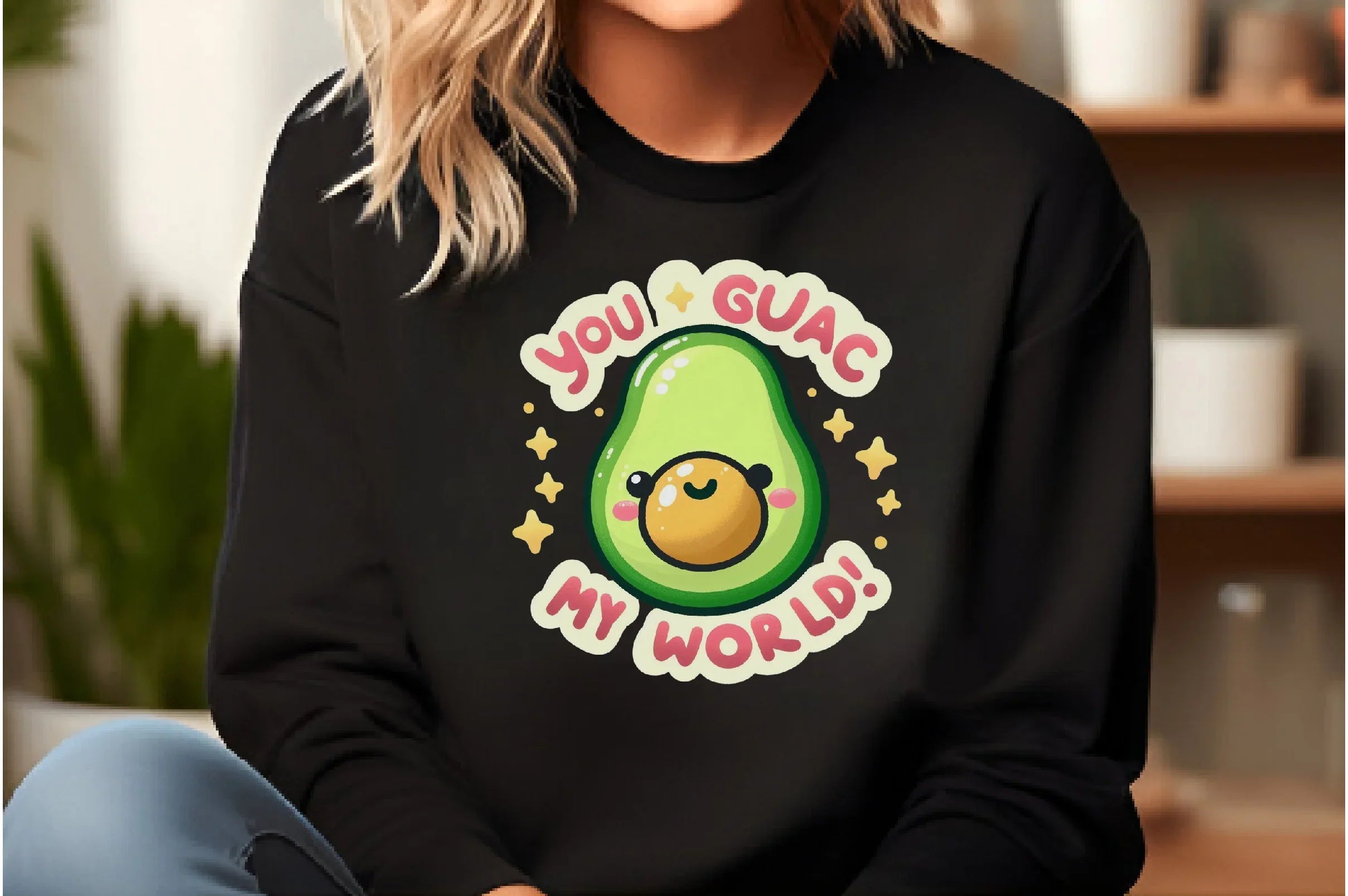 Funny Guac My World Sticker Clipart Bundle - CraftNest - Digital Crafting and Art
