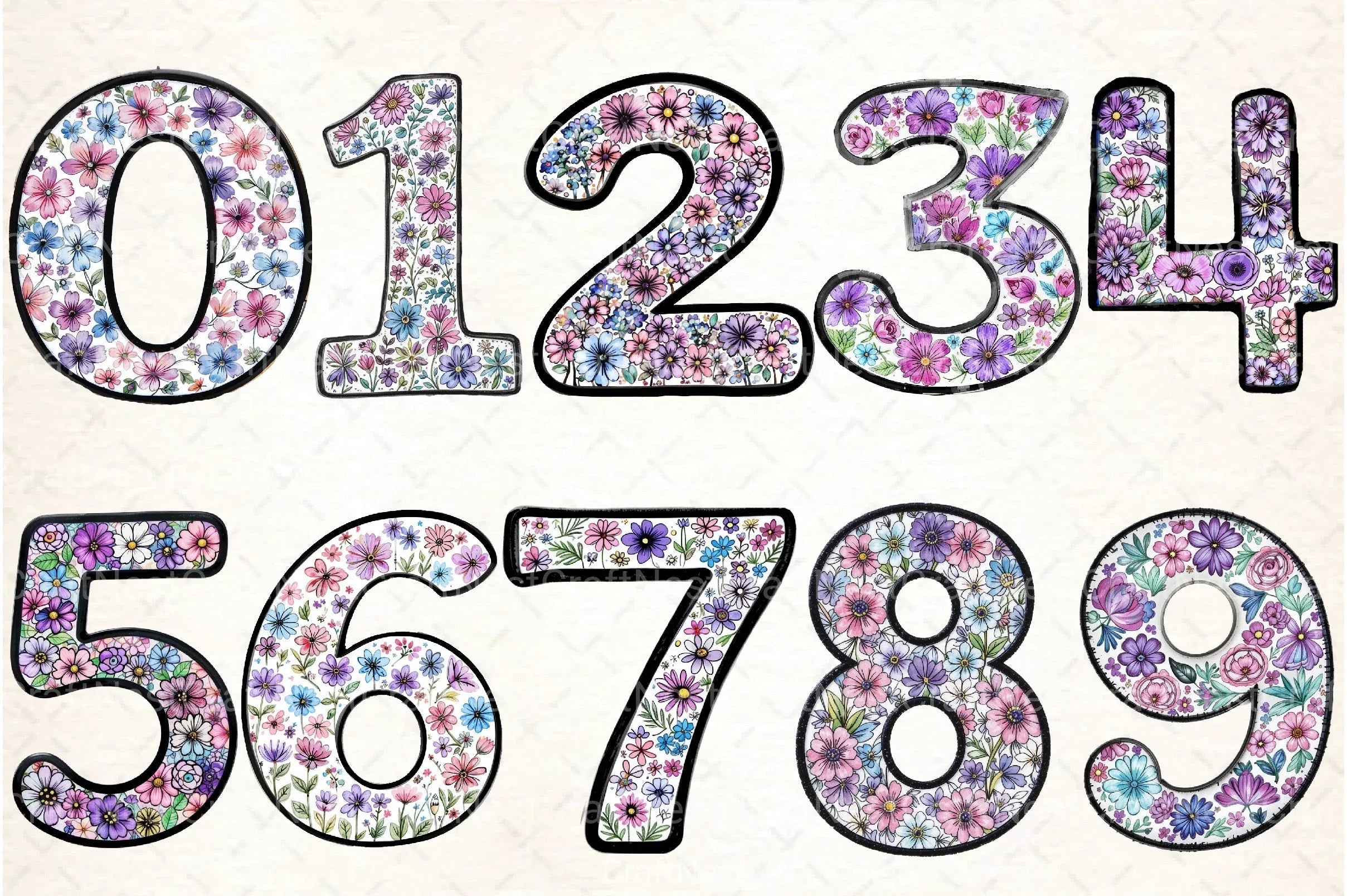 Alphabet Clipart Bundle - CraftNest - Digital Crafting and Art