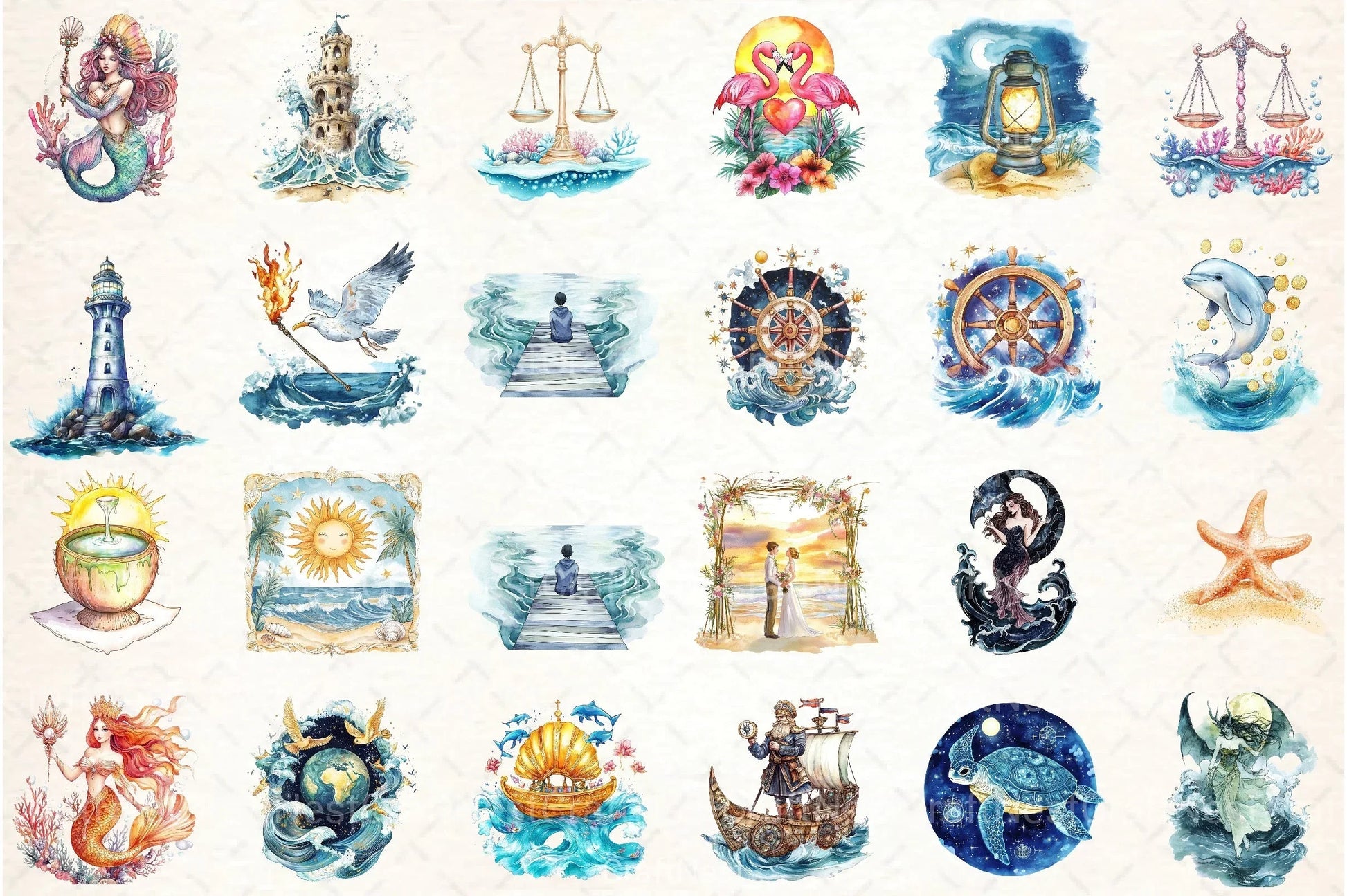 Summer Clipart Bundle 4 - CraftNest - Digital Crafting and Art