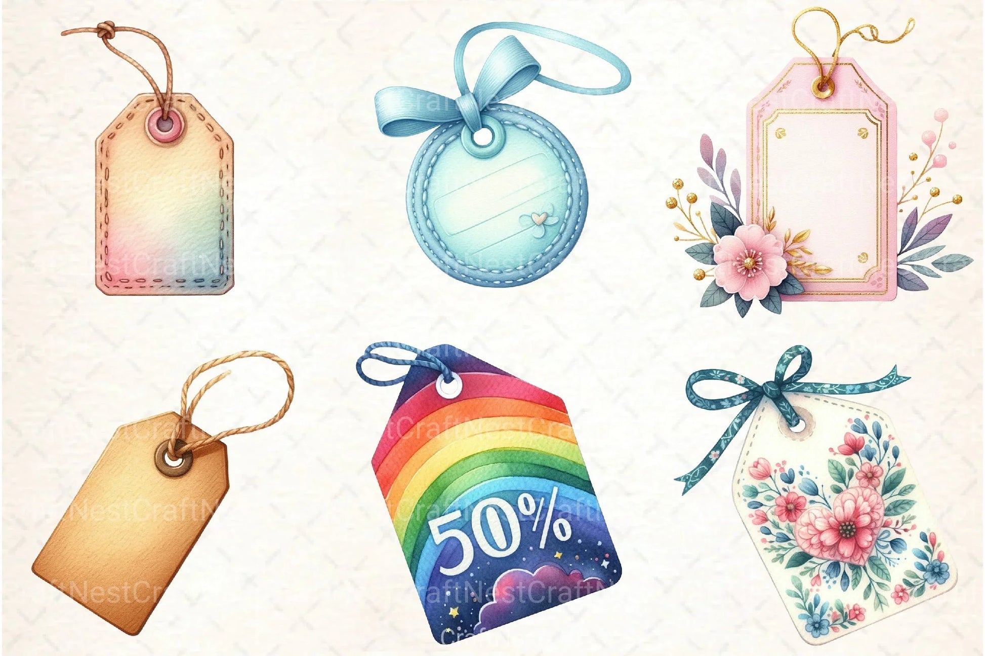 Price Tag Clipart Bundle - CraftNest - Digital Crafting and Art