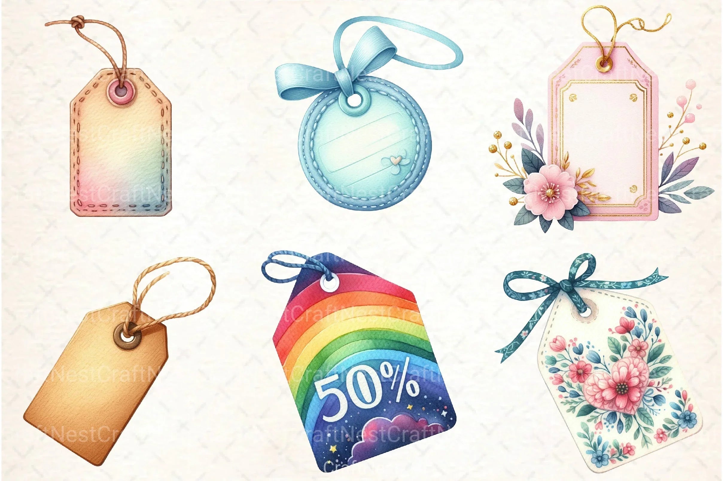 Price Tag Clipart Bundle - CraftNest - Digital Crafting and Art