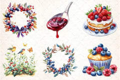 Berries Clipart Bundle - CraftNest - Digital Crafting and Art