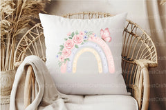 Pastel Rainbow PNG Clipart Bundle - CraftNest - Digital Crafting and Art