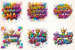 Birthday Clipart Bundle - CraftNest - Digital Crafting and Art