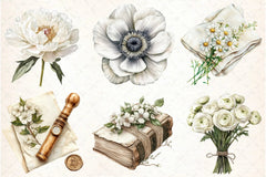 Floral Design Clipart Bundle - CraftNest - Digital Crafting and Art