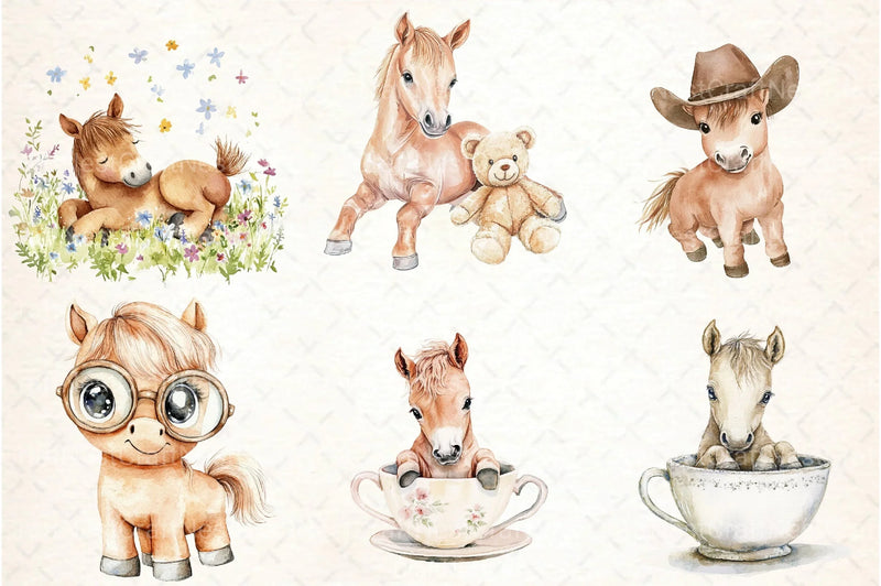 Premium Horse Clipart Bundle - CraftNest - Digital Crafting and Art