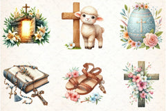Christian Easter Clipart Bundle 5 - CraftNest - Digital Crafting and Art