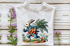 Easter Rabbit & Carrot Clipart Bundle 2 - CraftNest - Digital Crafting and Art