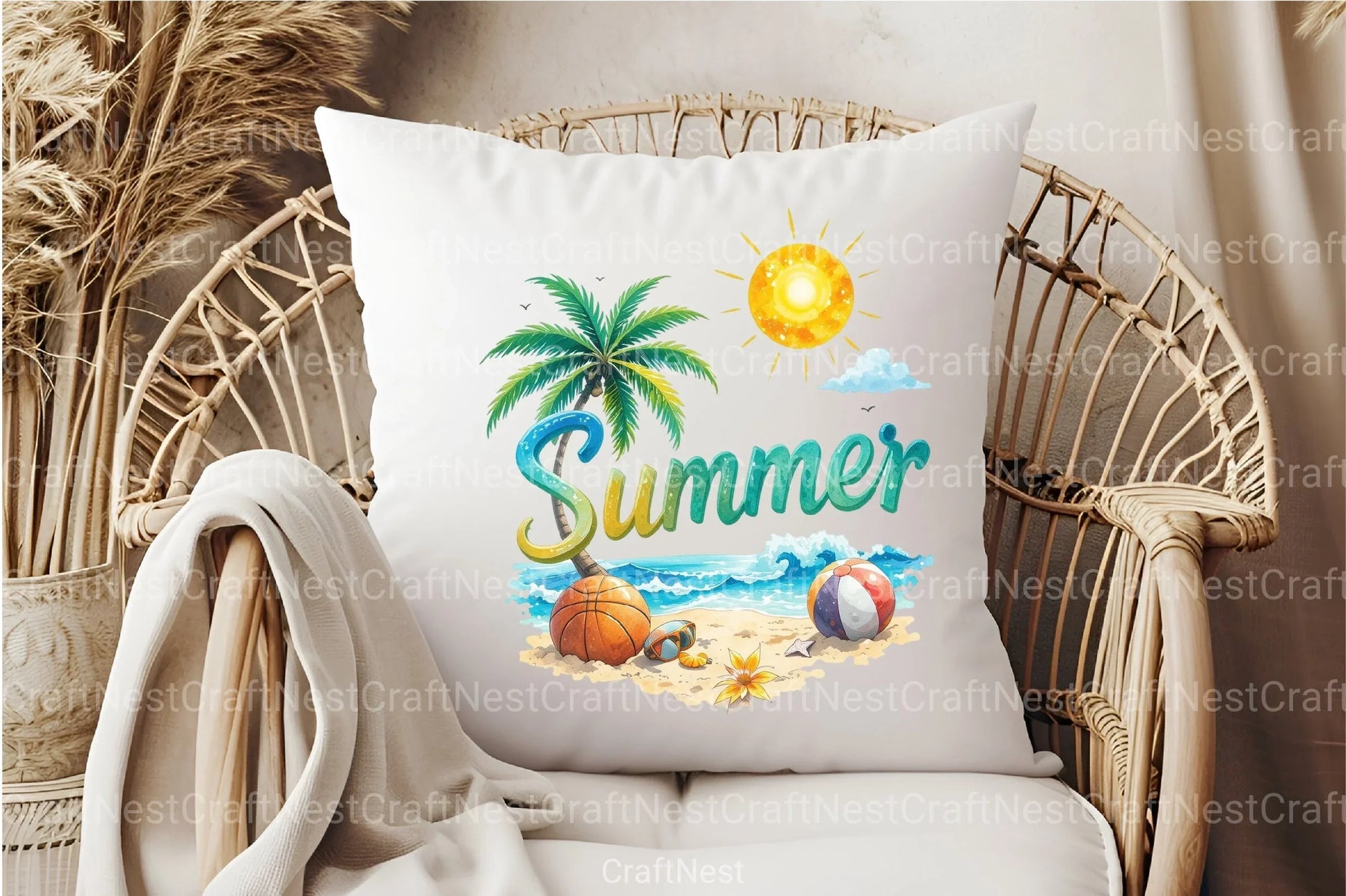 Summer Clipart Bundle 99 - CraftNest - Digital Crafting and Art