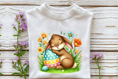 Easter Bunny Sleeping Clipart Bundle - CraftNest - Digital Crafting and Art